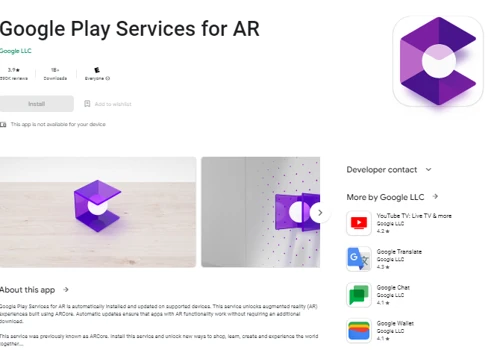 Augmented Reality experience