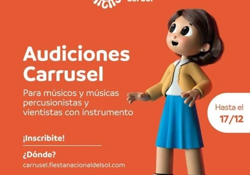 Audiciones de Músicos/as para el carrusel del sol