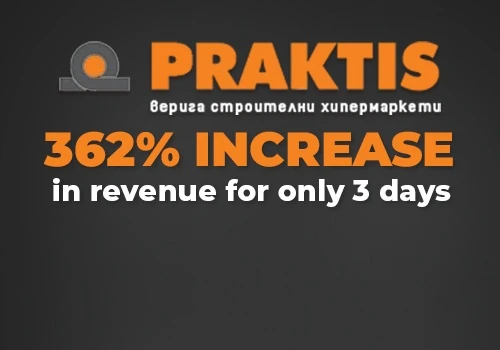 362% increase in revenue for only 3 days