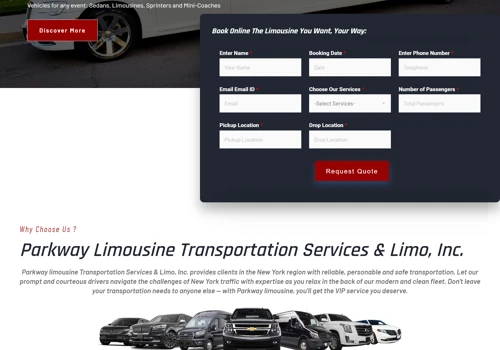 Services Website Development in WordPress