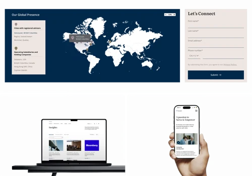 Financial Services Website Rebuild