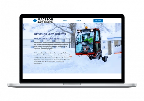 Macsson Snow Removal - Generating Snow Removal Leads