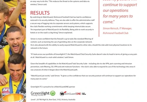 Richmond FC Case Study 2