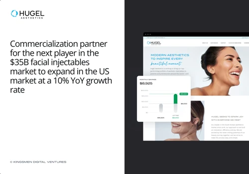 Digital commercialization for Hugel Aesthetics