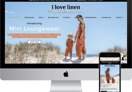 I Love Linen – Shopify eCommerce Optimisation & UX