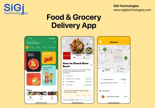 Food and Grocery Delivey App
