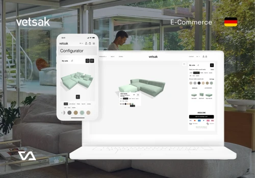 Vetsak | High-quality 3D Luxury Sofa Configurator
