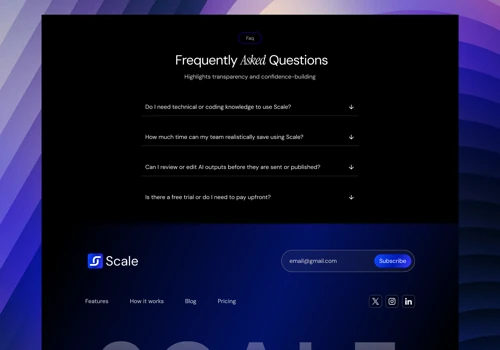 Saas Website