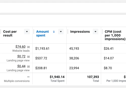 Meta Ads Lead Generation (High Value Customers)