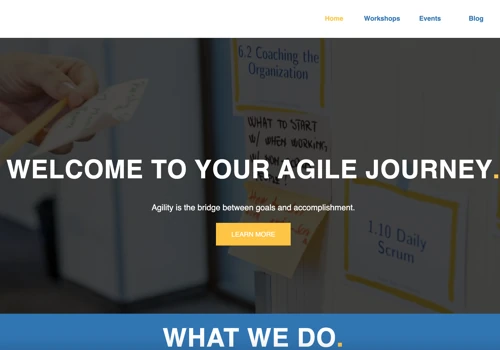 Agile Journey - Interactive Workshops Platform