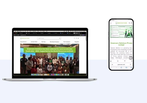 Greenverz - Website Development