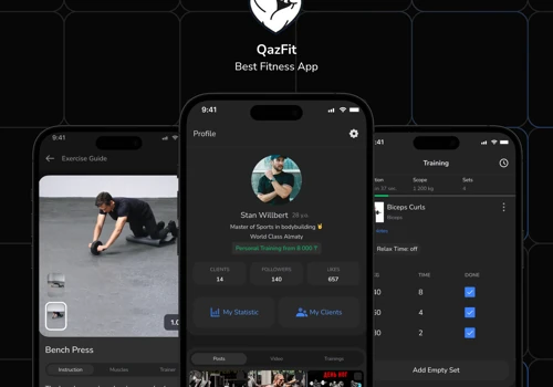 QazFit - Best Fitness App