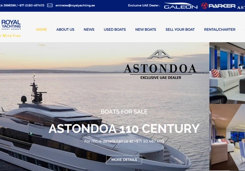 Boats for Sale and Rent in Dubai - Royal Yachting