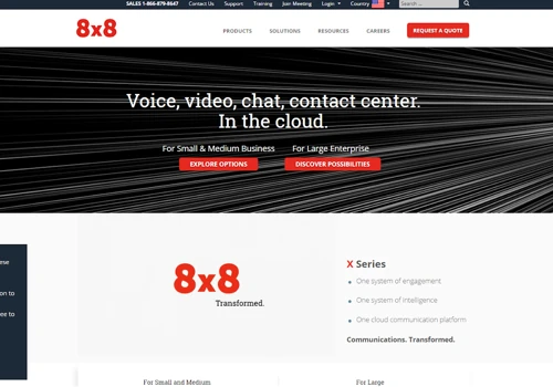 8x8 - Business VoIP Communications Solutions ·