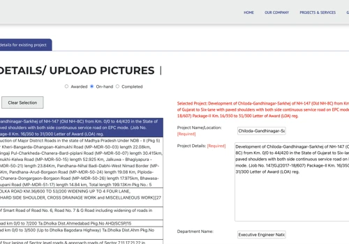 ERP - Inventory management, App for Construction