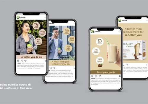 nutrilite social media advertising