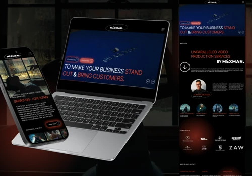 Website for Video Production Media-Accelerator