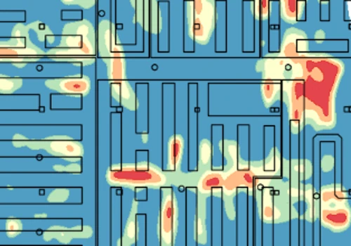 Transit analysis in physical stores