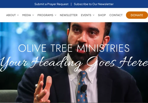 Shopify Website - Olive Tree Ministries