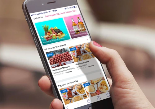 Dinestle Mobile App Development