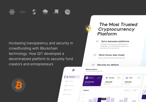 A decentralized crowdfunding platform