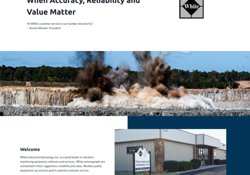 Project with White Industrial Seismology, Inc.