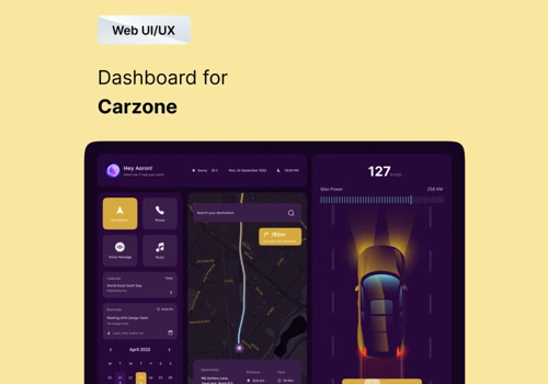 Dashboard for Carzone