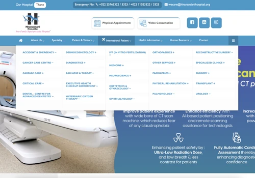 Web Development & Digital Transformation for Hospi