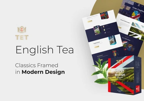 TET - True English Tea website