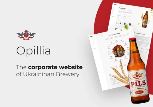Opillia Brewery website