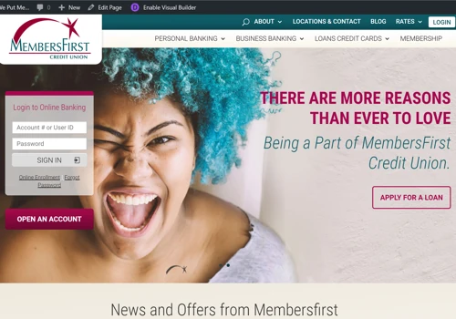 Credit Union Sale Website