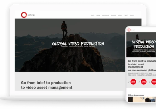 Web Consulting & Development for a Video Production Company