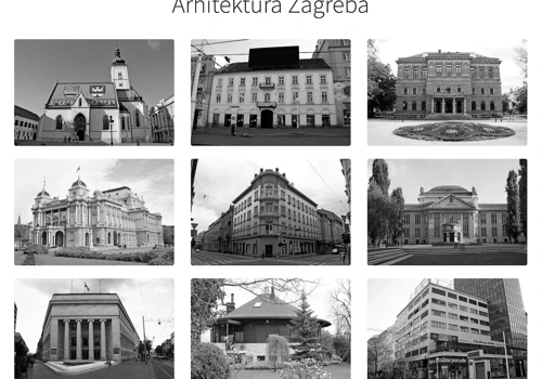 Archtictural Catalog of the city of Zagreb