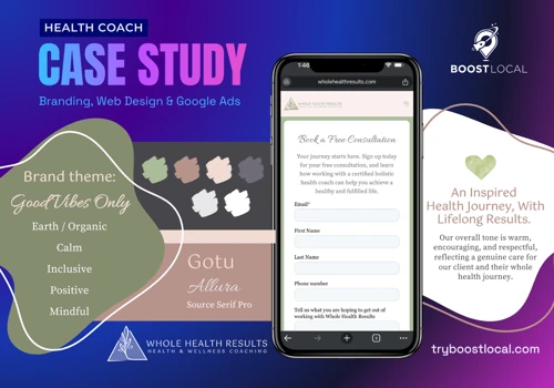 Website Redesign for Health Coach Increases Leads