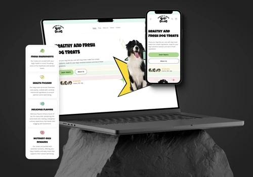 User-friendly website built for growth and dogs