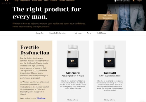 Men’s healthcare made easy from virtually, anywhere.