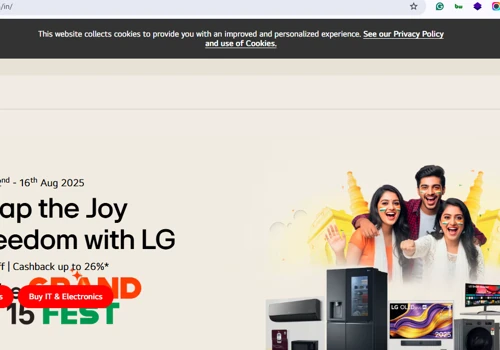 LG India - E-Commerce Order Integration with GERP