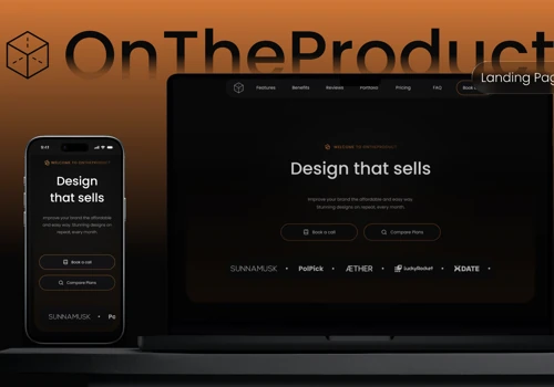 UI / UX Website Design for a Digital Product