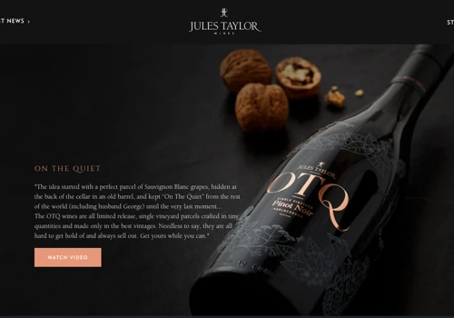 Jules Taylor Wines Shopify Migration