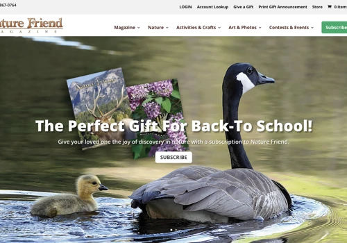 Nature Friend Magazine Digital Magazine Design