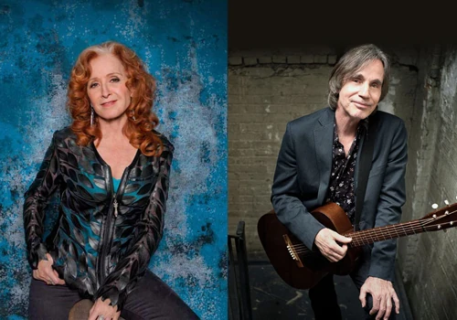 Bonnie Raitt and Jackson Browne