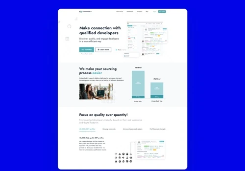 Codersrank.io sales page