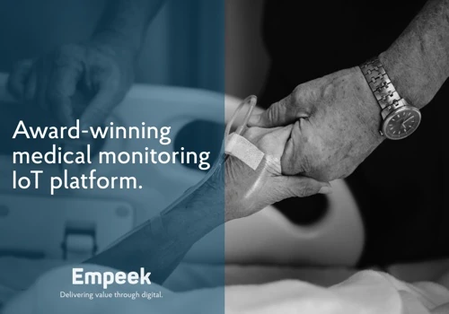 Award-winning medical monitoring IoT platform.