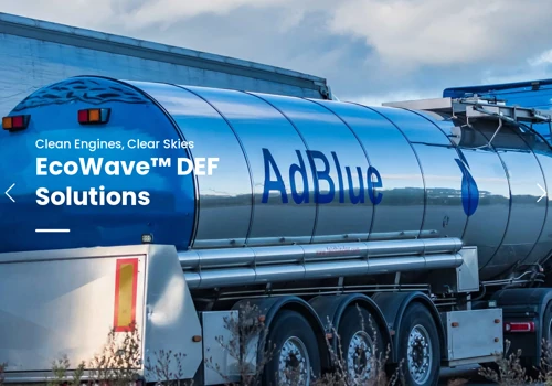 AdBlue Brilliance: Web Transformation