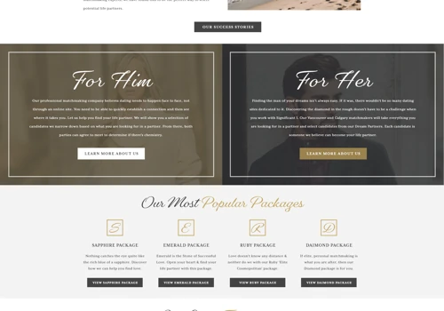 Significant 1 Website Design