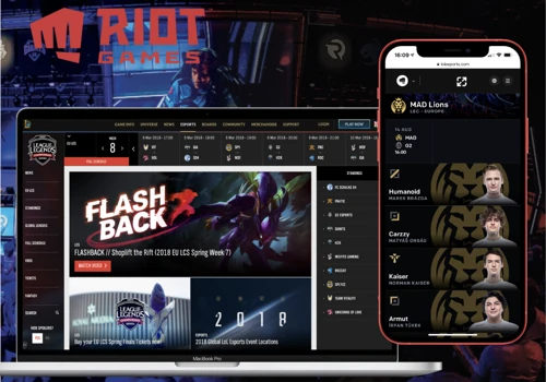 Fan Hub for Esports Fans of League of Legends