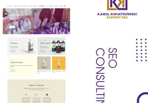 SEO Consulting for an e-commerce with probiotics