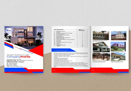 Company profile designing