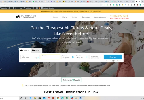 Flights & Hotels Meta Search Engine