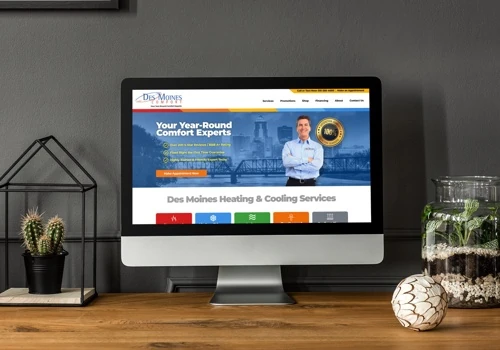 Des Moines Comfort Website & Branding